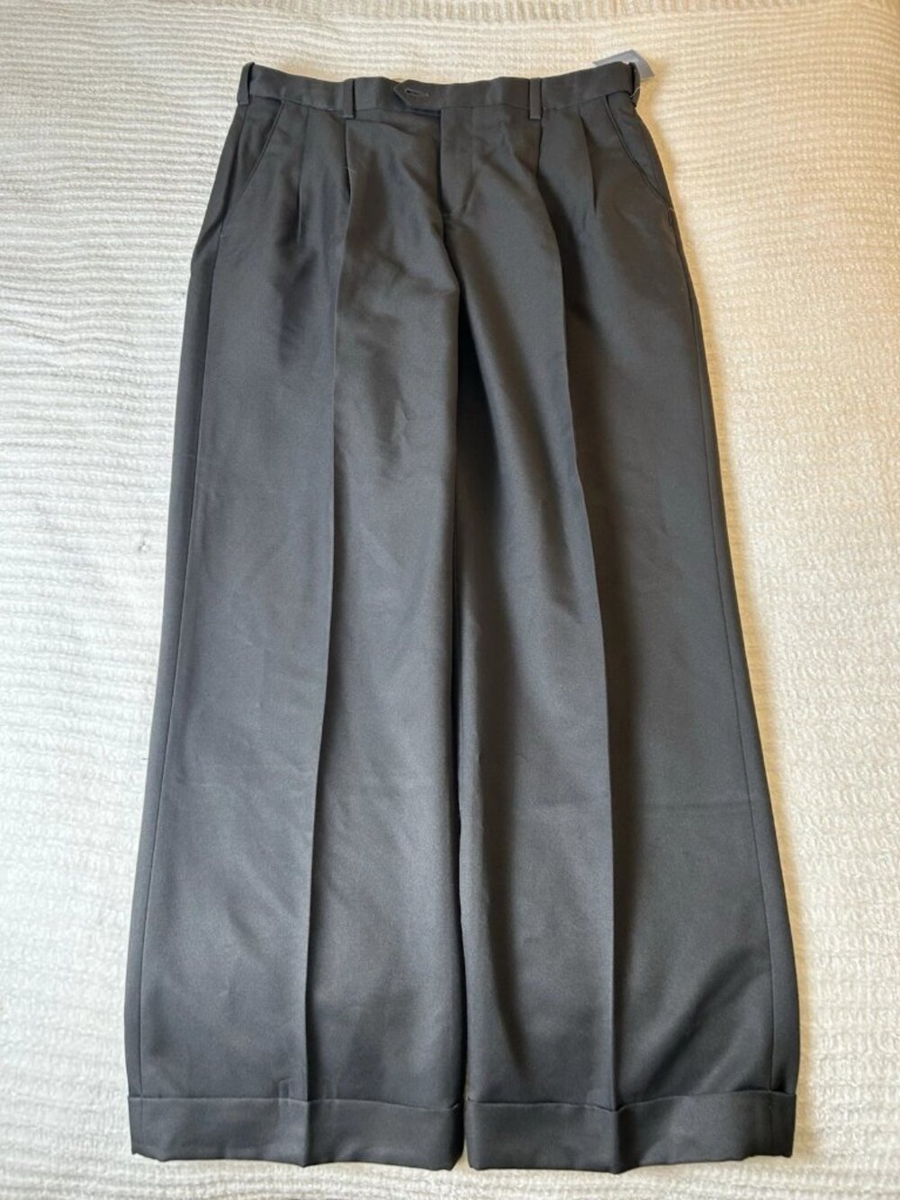 Croft & Barrow Trouser Stretch Dress Pant Slacks Mens Straight Fit NWT 36x30
